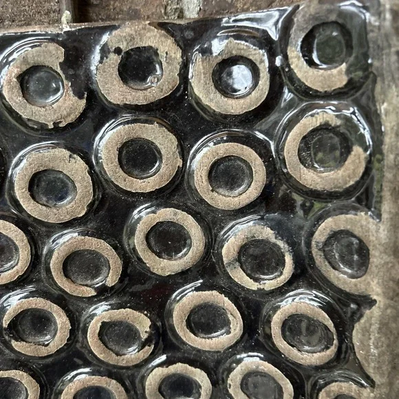 Sconce Large Wall Candle Holder 14x8 Outside/Inside Blue Grey Large - Picture 3 of 8